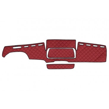 Husa bord camion MAN TGX 09.07- F-Core FD08 RED