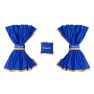 Perdele pentru camion MAN TGA & TGX F-Core XC13 BLUE - Cabina XXL