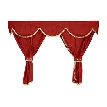 Perdele pentru camion MAN TGA & TGX F-Core XC13 RED - Cabina XXL Perdele pentru camion MAN TGA & TGX F-Core XC13 RED - Cabina XXL