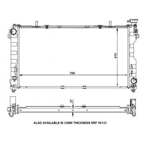 Radiator racire cu apa
