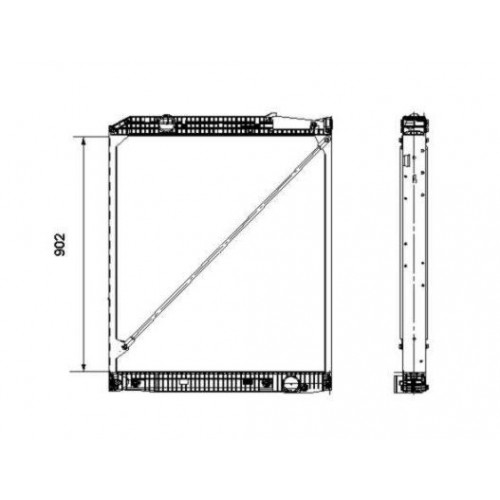 Radiator racire cu apa