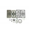 Compressor head intermediate plate