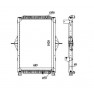 Radiator racire cu apa