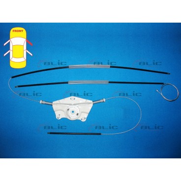 Elemente macara geam