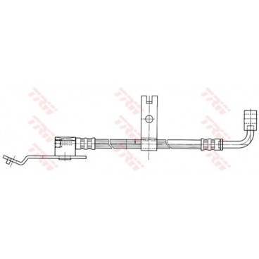Furtun elastic frana