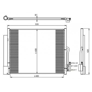 Radiator aer conditionat