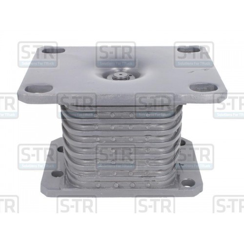 Leaf spring rubber cushion