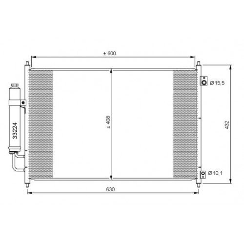 Radiator aer conditionat