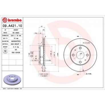Disc frana