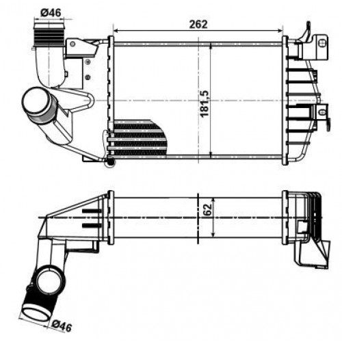Radiator aer