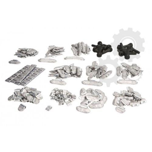 Wheel balancing starting kit