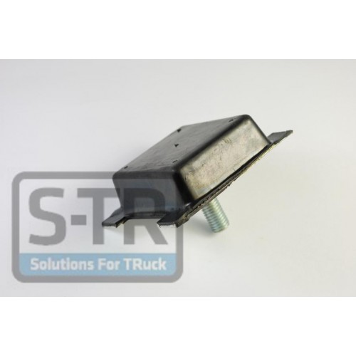 Leaf spring rubber cushion