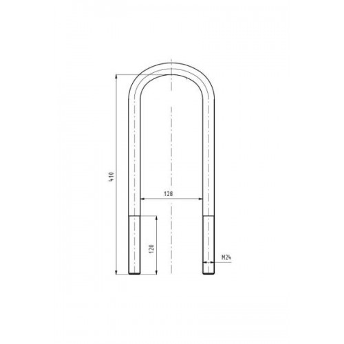 Leaf spring shackle