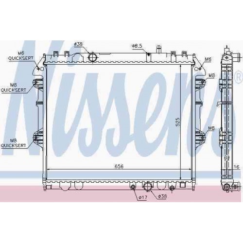Radiator racire cu apa