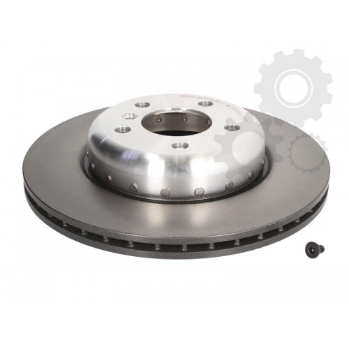 Two-piece brake disk
