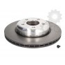 Two-piece brake disk