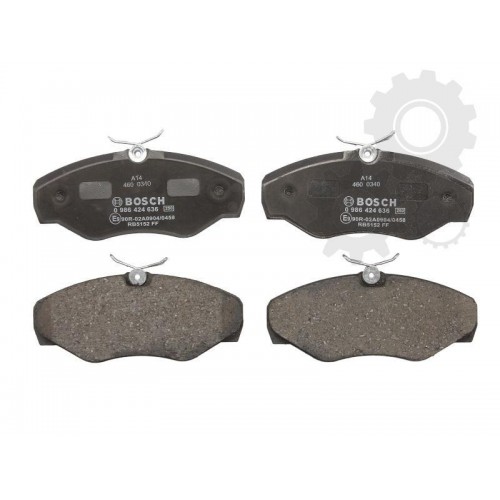 Set placute frana