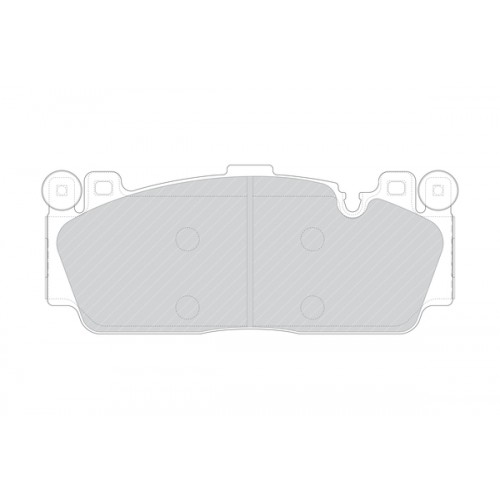 Set placute frana