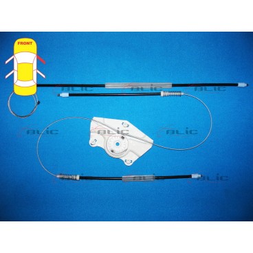 Elemente macara geam