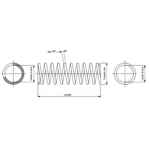 Arc suspensie axa spate