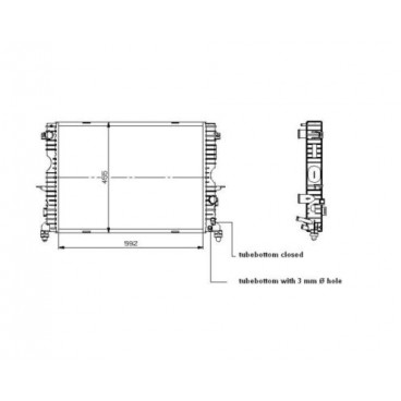 Radiator racire cu apa