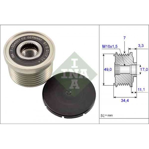 Fulie alternator