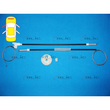 Elemente macara geam