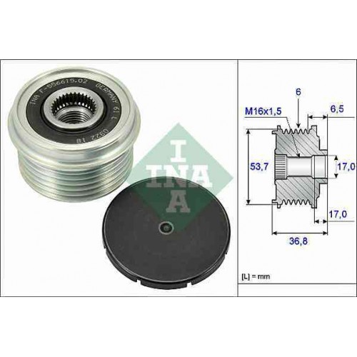 Fulie alternator