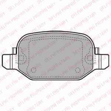 Set placute frana