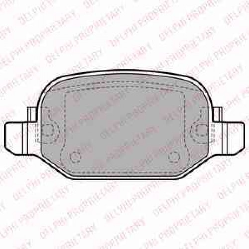 Set placute frana