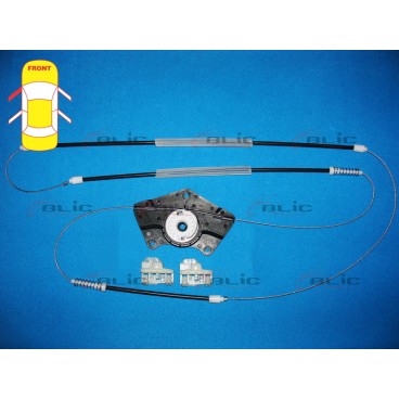 Elemente macara geam