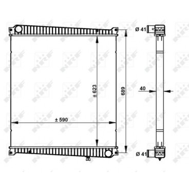 Radiator racire cu apa