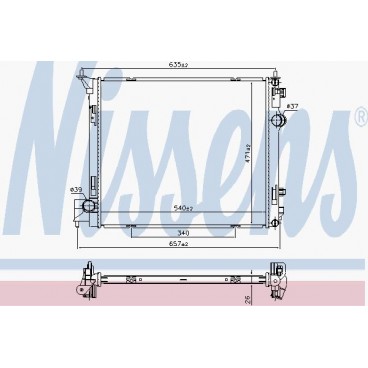 Radiator racire cu apa