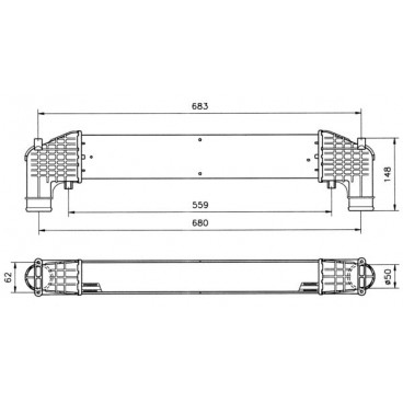 Radiator aer