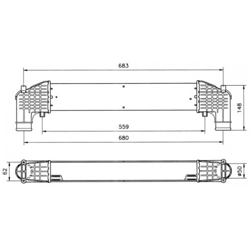 Radiator aer
