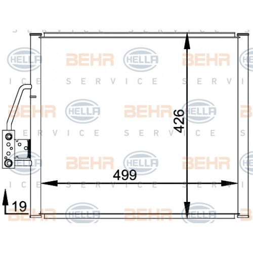 Radiator aer conditionat
