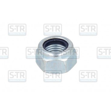 Zinc coated locking nut