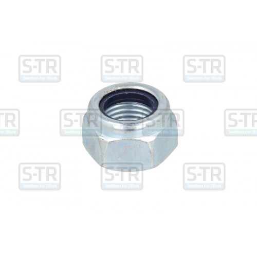 Zinc coated locking nut