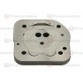 Compressor head intermediate plate