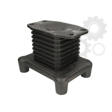 Leaf spring rubber cushion