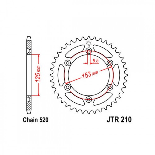 Pinion spate