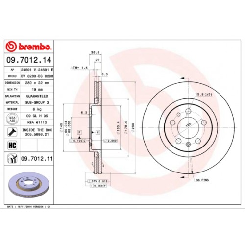 Disc frana