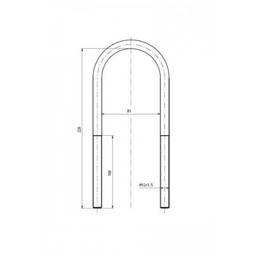 Leaf spring shackle