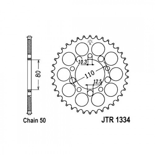 Pinion spate