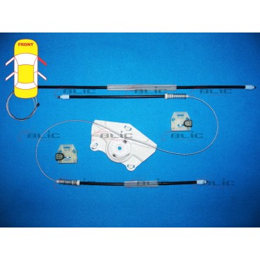 Elemente macara geam