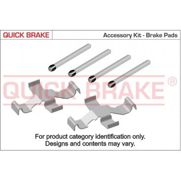 Kit de montaj placute frana