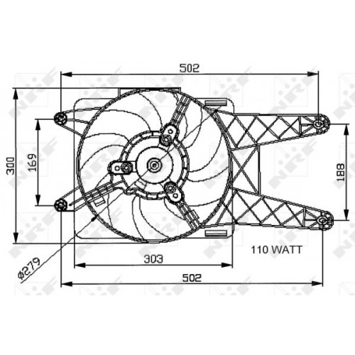 Ventilator radiator