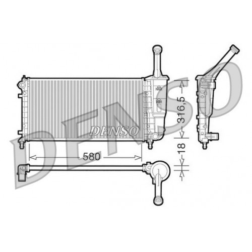 Radiator racire cu apa