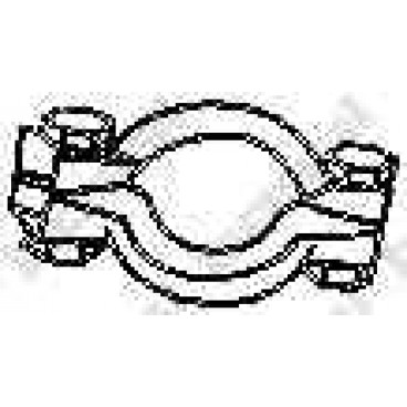 Clema sistem de evacuare gaze