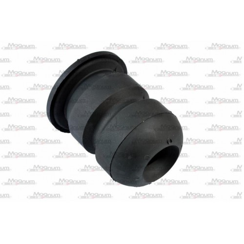 Leaf spring rubber cushion